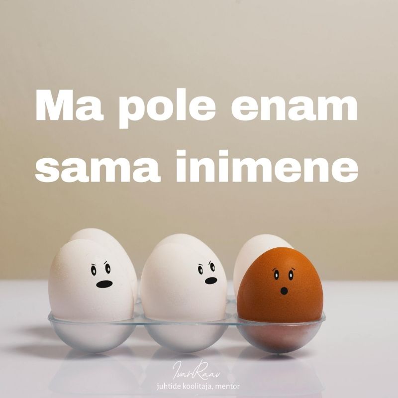 Ma pol eenam sama inimene. Ivar Raav