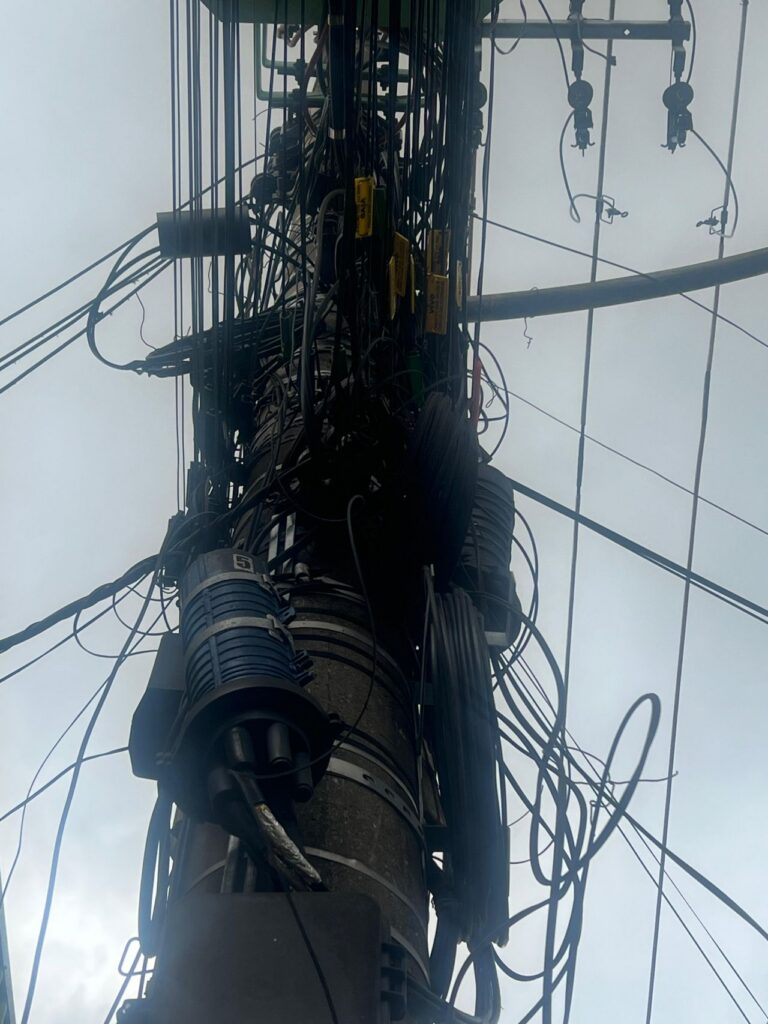 In the photo: A visible energy cluster that clearly illustrates the invisible energy clusters that exist within us, between people, and all around us.